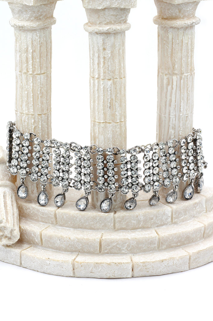 fashion retro pendant crystal choker