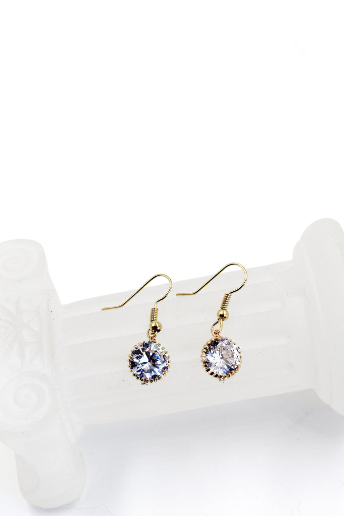 fashion shiny crystal earrings bracelet set
