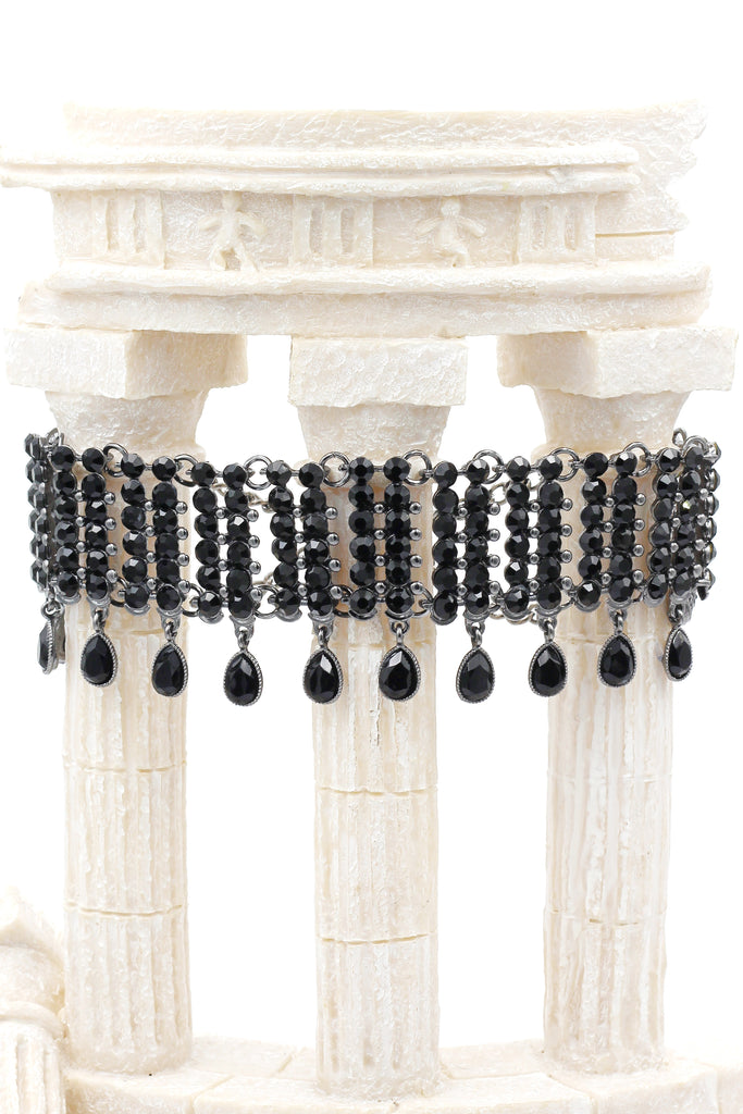 fashion retro pendant crystal choker