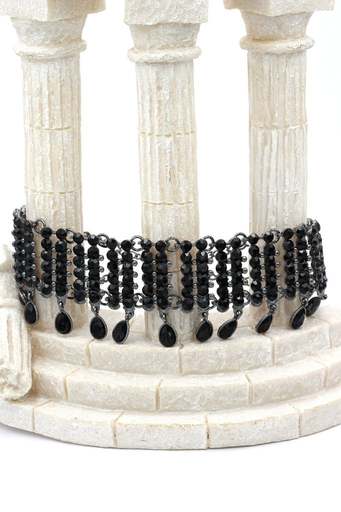 fashion retro pendant crystal choker