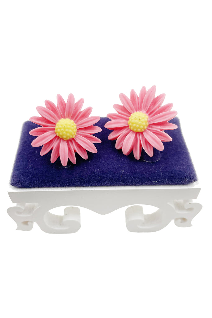 sun flower daisy earrings