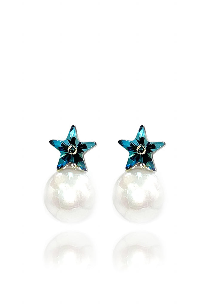 Fashion simple star pearl set