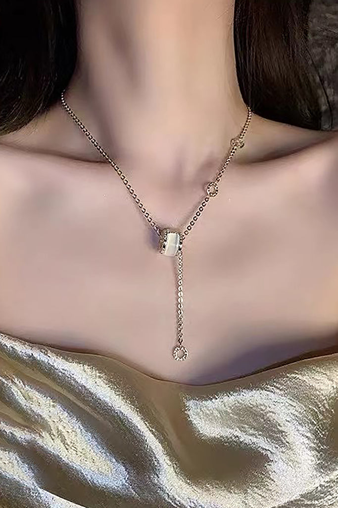 Fashion niche small waist necklace