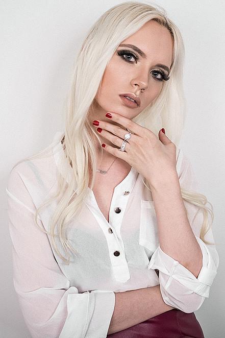clavicle chain simple ring set