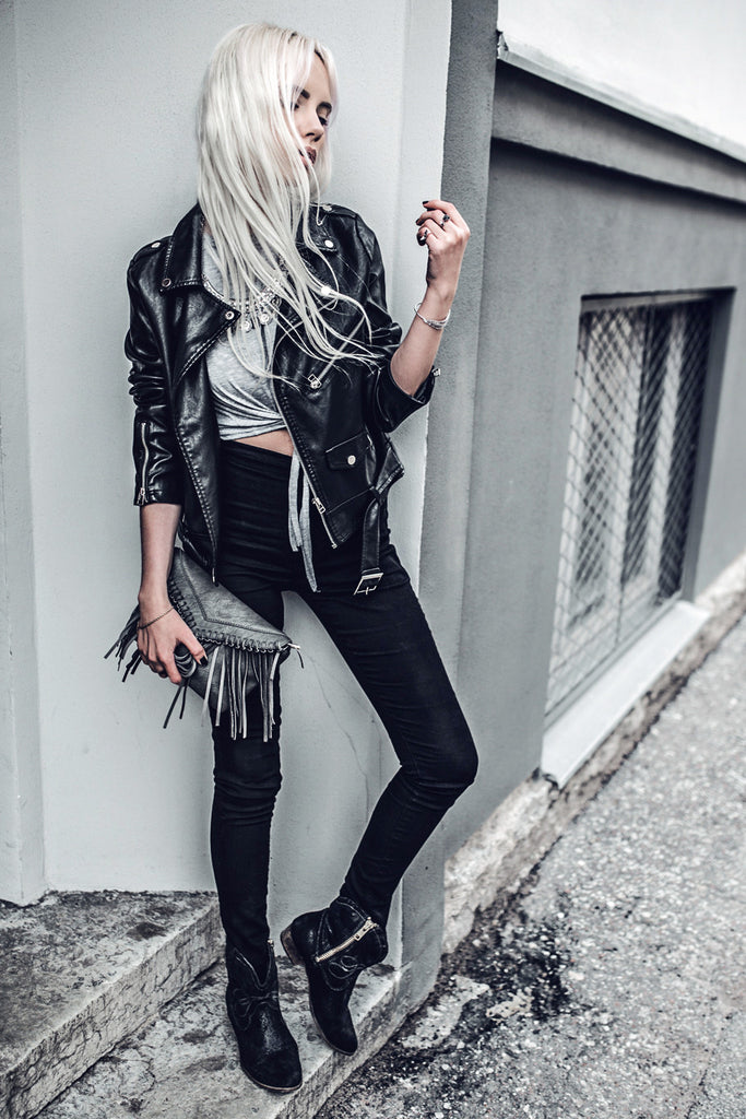 Lady casual tassel small purse