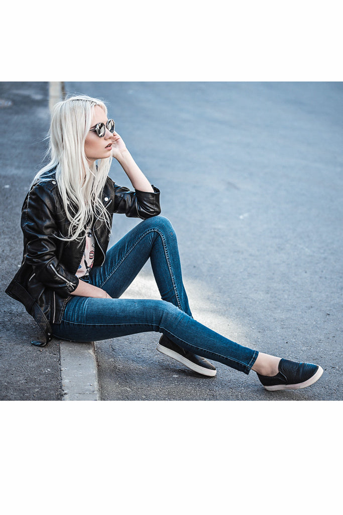basic blue vintage denim