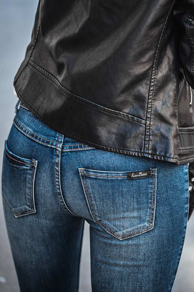 basic blue vintage denim