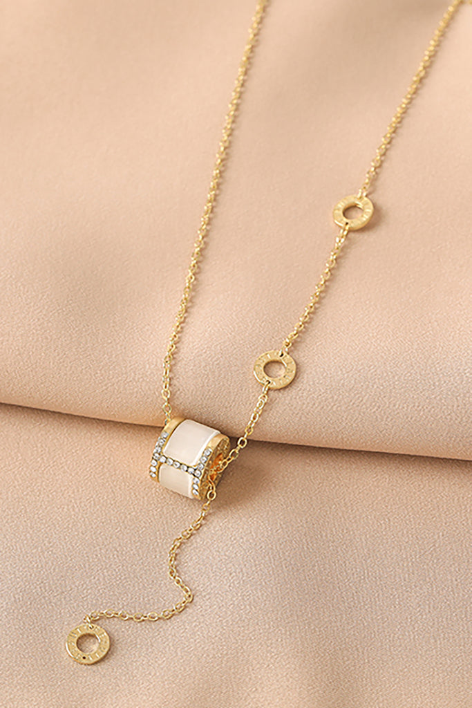 Fashion niche small waist necklace