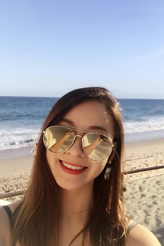 fashion prism golden bracelet earrings set