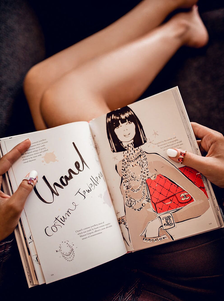 shining crystal meteor ring