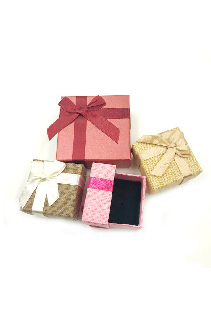 four prong crystal ring necklace set