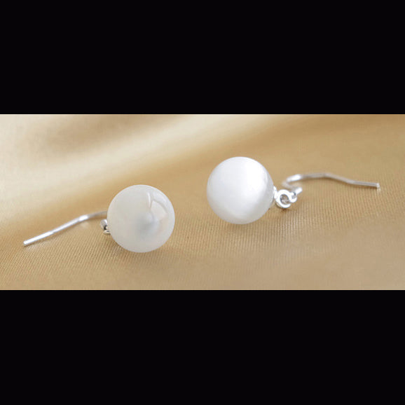 Zip Crystal ball earring