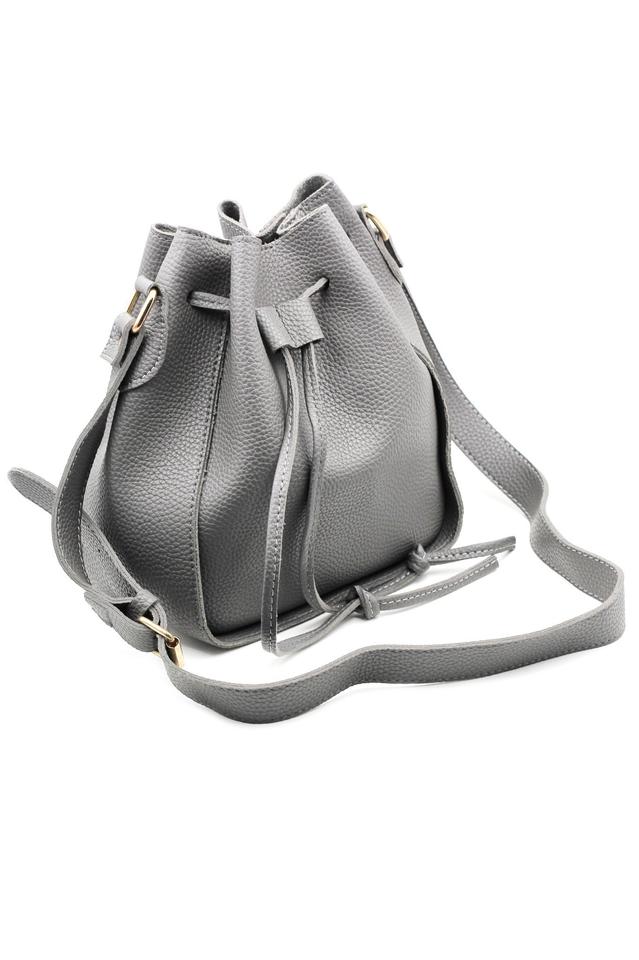 fashion buckets leather handbags