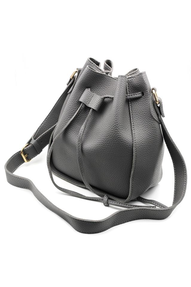 fashion buckets leather handbags
