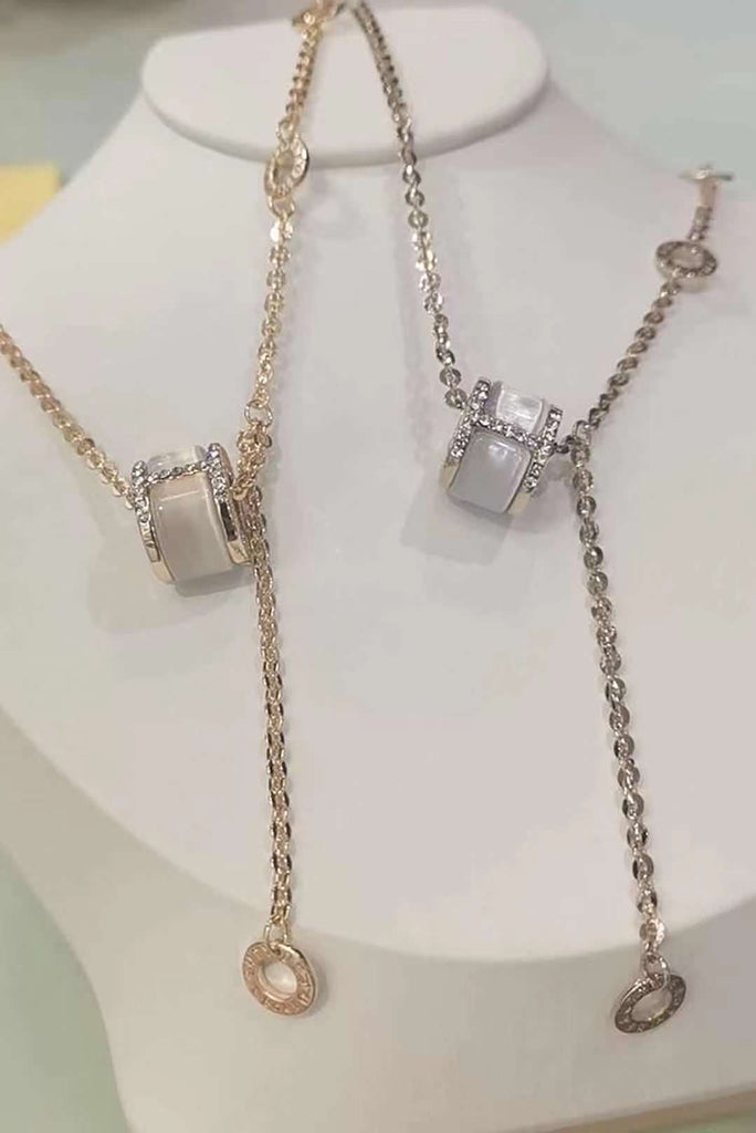 Fashion niche small waist necklace