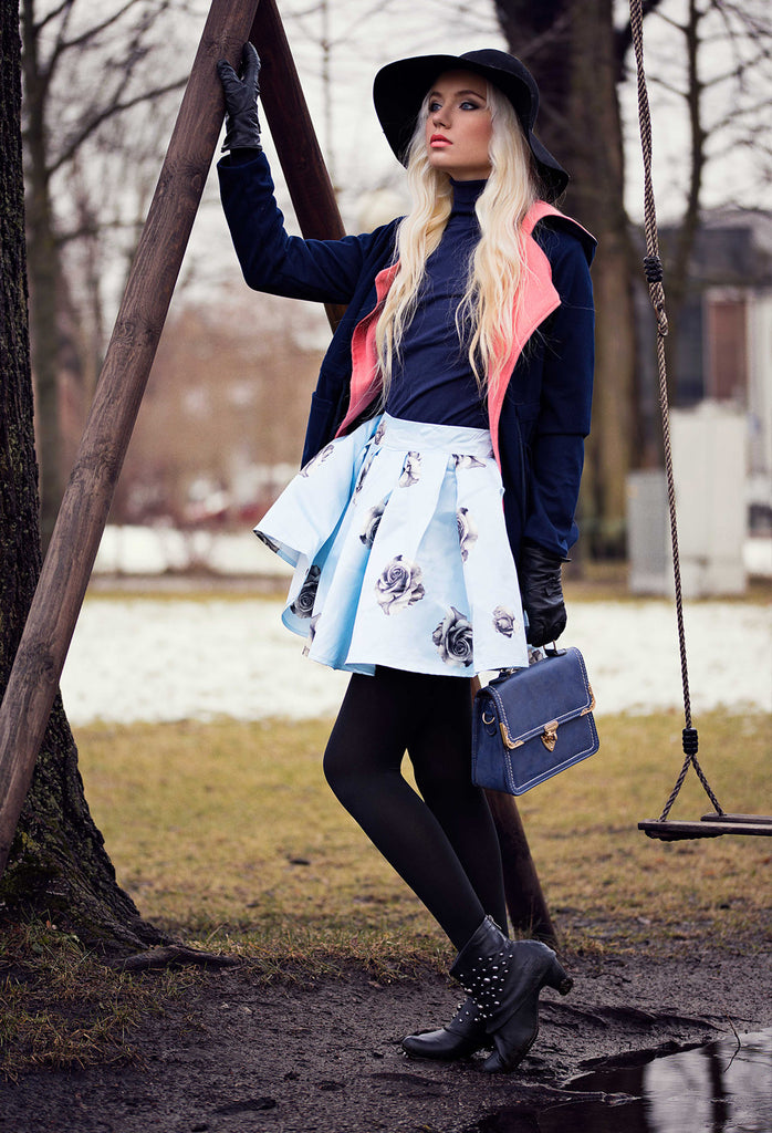 Elegant buckle Small Purse