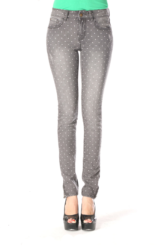 Grey Polka Pants