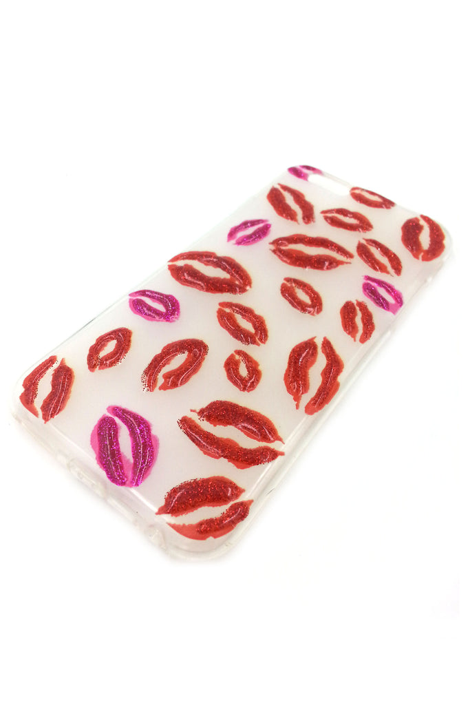 iPhone 6 case 3 D Red Lips