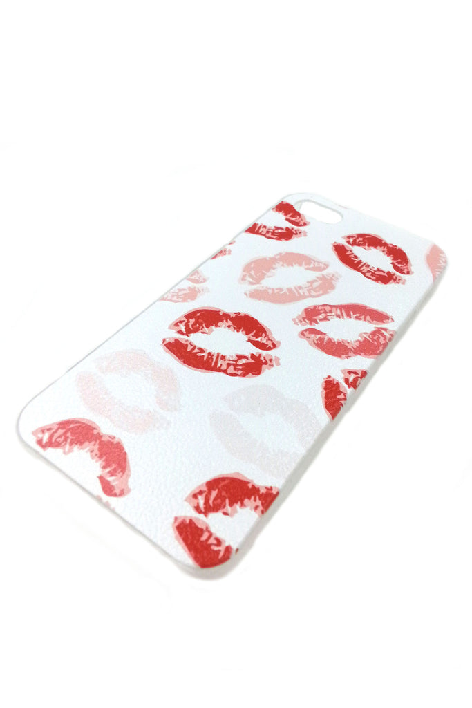 Red Lips Flat iPhone 6 case
