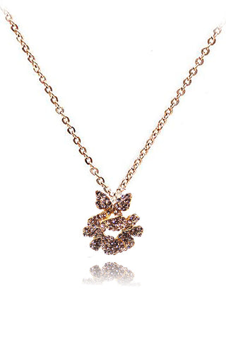 temperament pearl crystal necklace