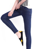 Slim thin stretch jeans denim