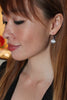 Zip Crystal ball earring