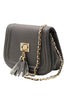 fringed leather sweet little purse