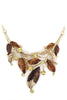 fashion leaves necklace