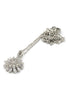 noble shiny crystal earrings necklace set