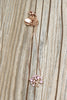 pink crystal tree pendant necklace