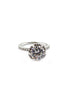 fashion daisy crystal ring
