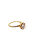 fashion daisy crystal ring