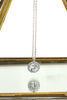 noble crystal earrings necklace set