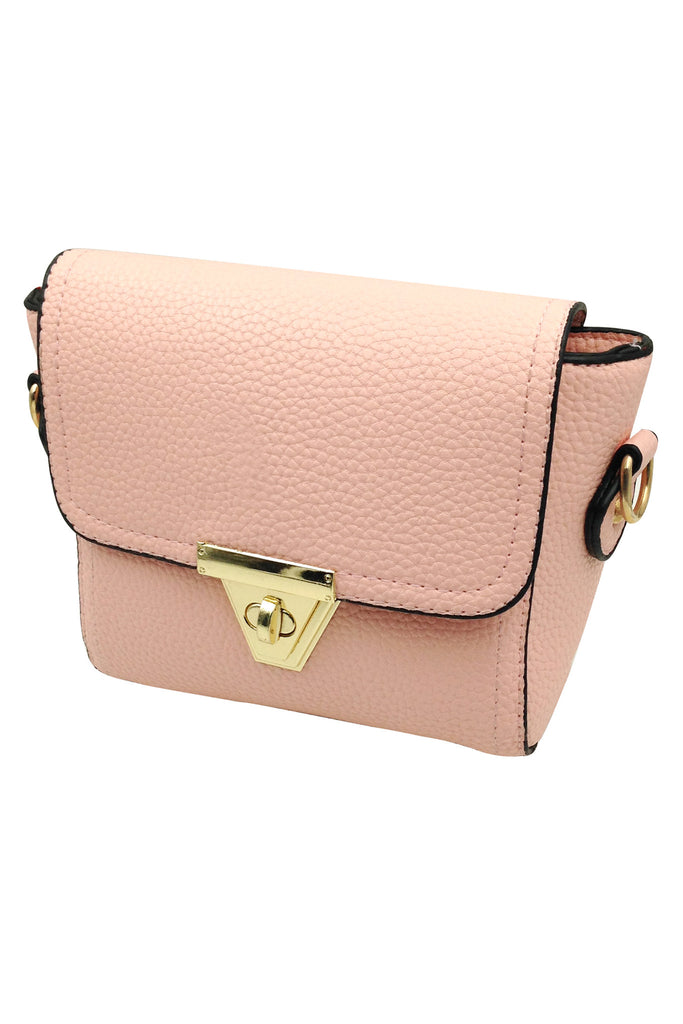 Lovely sweet pebble leather handbag