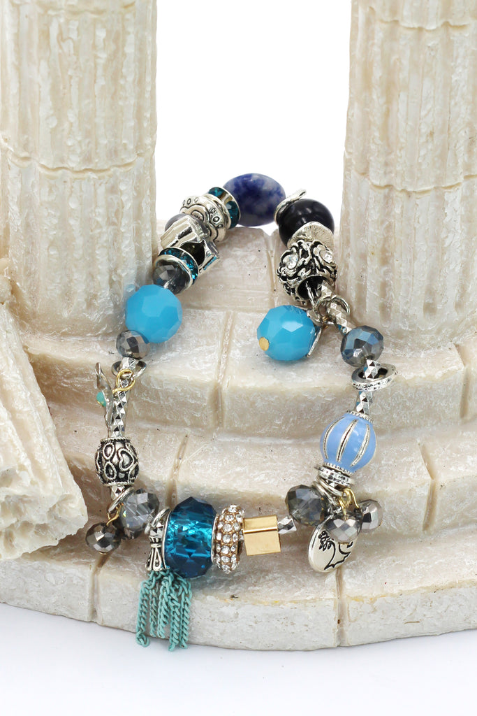 colorful lucky bead bracelet
