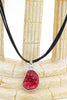 Fashion red crystal original set