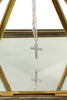 silver cross double chain set