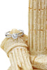 shining crystal earrings ring set