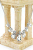 noble cobblestone crystal necklace
