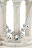 noble cobblestone crystal necklace
