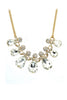 noble cobblestone crystal necklace