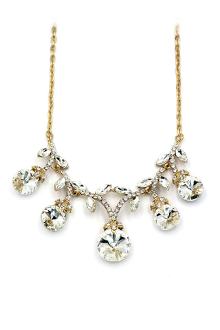 fashion cat eye crystal necklace