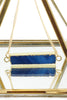 fashion natural stone golden necklace