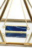 fashion natural stone golden necklace