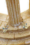 sweety sparkling swarovski crystal earrings
