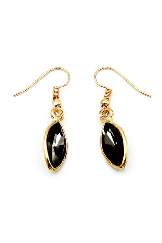 lady drop swarovski crystal earrings