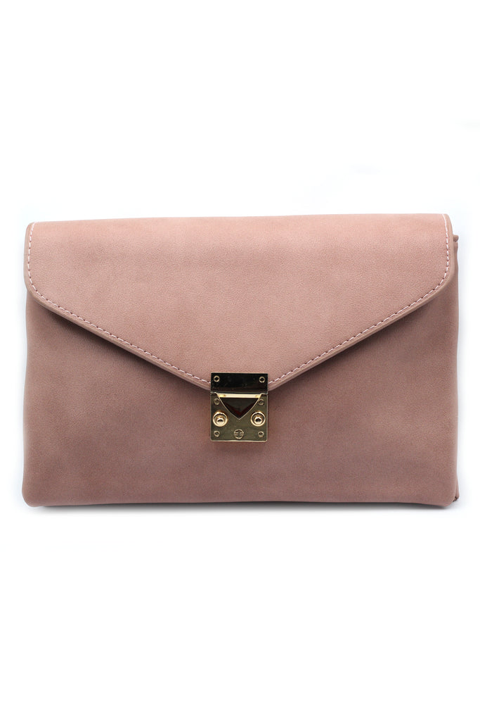 envelope leather purse