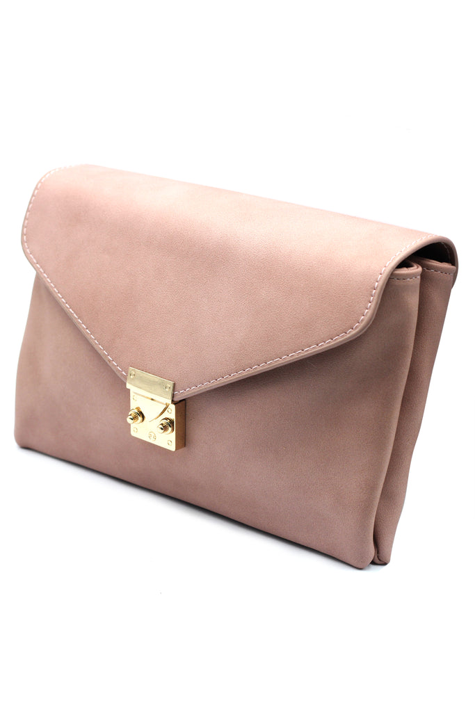 envelope leather purse