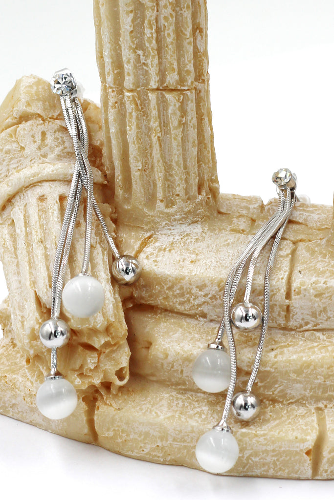 fashion pendant bead earrings