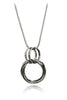 fashion interlocking circle necklace